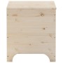 Caja de almacenaje con tapa RANA madera maciza pino 60x49x54 cm von , Aufbewahrungskisten - Ref: Foro24-4002335, Preis: 89,76...