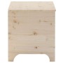 Caja de almacenaje con tapa RANA madera maciza pino 80x49x54 cm by , Storage trunks - Ref: Foro24-4002337, Price: 109,35 €, D...
