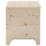 Caja de almacenaje con tapa RANA madera maciza pino 80x49x54 cm by , Storage trunks - Ref: Foro24-4002337, Price: 107,35 €, D...