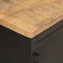 Mesa de centro de madera maciza de mango en bruto 90x50x37 cm de vidaXL, Mesas de centro - Ref: Foro24-323136, Precio: 210,04...