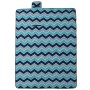 Manta de picnic plegable terciopelo ondas azules 200x150 cm by , Camping and hiking - Ref: Foro24-4004205, Price: 20,97 €, Di...