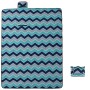 Manta de picnic plegable terciopelo ondas azules 200x150 cm by , Camping and hiking - Ref: Foro24-4004205, Price: 20,97 €, Di...