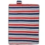 Manta de picnic plegable terciopelo rayas rojo azul 200x150 cm by , Camping and hiking - Ref: Foro24-4004207, Price: 22,40 €,...