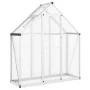 Greenhouse with silver aluminum base frame 169x58x195 cm by , Greenhouses - Ref: Foro24-4005816, Price: 361,92 €, Discount: %