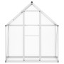 Gewächshaus mit silbernem Aluminium-Untergestell 169x58x195 cm von , Gewächshäuser - Ref: Foro24-4005816, Preis: 324,39 €, Ra...