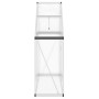 Gewächshaus mit silbernem Aluminium-Untergestell 169x58x195 cm von , Gewächshäuser - Ref: Foro24-4005816, Preis: 324,39 €, Ra...