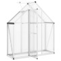 Gewächshaus mit silbernem Aluminium-Untergestell 169x58x195 cm von , Gewächshäuser - Ref: Foro24-4005816, Preis: 324,39 €, Ra...