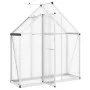 Greenhouse with silver aluminum base frame 169x58x195 cm by , Greenhouses - Ref: Foro24-4005816, Price: 361,92 €, Discount: %