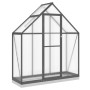 Invernadero con marco base aluminio antracita 169x58x202 cm de , Invernaderos - Ref: Foro24-4005821, Precio: 296,04 €, Descue...