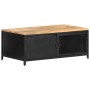 Solid raw mango wood coffee table 90x50x37 cm by vidaXL, Coffee table - Ref: Foro24-323136, Price: 213,20 €, Discount: %