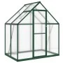 Gewächshaus mit grünem Aluminiumrahmen 169x114x195 cm von , Gewächshäuser - Ref: Foro24-4005823, Preis: 367,72 €, Rabatt: %