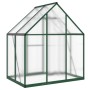 Invernadero con marco base aluminio verde 169x114x195 cm de , Invernaderos - Ref: Foro24-4005823, Precio: 324,27 €, Descuento: %
