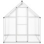 Invernadero con marco base aluminio plateado 169x169x195 cm de , Invernaderos - Ref: Foro24-4005828, Precio: 324,01 €, Descue...