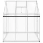 Gewächshaus mit silbernem Aluminiumrahmen 169x169x195 cm von , Gewächshäuser - Ref: Foro24-4005828, Preis: 329,89 €, Rabatt: %