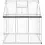 Gewächshaus mit silbernem Aluminiumrahmen 169x169x195 cm von , Gewächshäuser - Ref: Foro24-4005828, Preis: 334,48 €, Rabatt: %