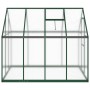 Gewächshaus mit grünem Aluminiumrahmen 224x169x195 cm von , Gewächshäuser - Ref: Foro24-4005835, Preis: 483,85 €, Rabatt: %