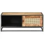 Rough mango wood and natural cane coffee table 90x50x35cm by vidaXL, Coffee table - Ref: Foro24-323143, Price: 173,62 €, Disc...