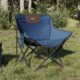 Faltbare Campingstühle mit Tasche, 2 Stück, blau. von , Gartenstühle - Ref: Foro24-366547, Preis: 70,12 €, Rabatt: %