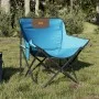 Sillas de camping con bolsillo plegables 2 unidades azul claro de , Sillas de jardín - Ref: Foro24-366553, Precio: 57,35 €, D...