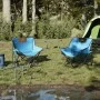 Sillas de camping con bolsillo plegables 2 unidades azul claro de , Sillas de jardín - Ref: Foro24-366553, Precio: 57,35 €, D...