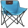 Campingstühle mit Tasche, zusammenklappbar, 2 Stück, hellblau. von , Gartenstühle - Ref: Foro24-366553, Preis: 58,46 €, Rabat...