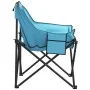 Sillas de camping con bolsillo plegables 2 unidades azul claro de , Sillas de jardín - Ref: Foro24-366553, Precio: 57,35 €, D...