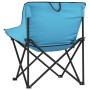 Campingstühle mit Tasche, zusammenklappbar, 2 Stück, hellblau. von , Gartenstühle - Ref: Foro24-366553, Preis: 58,46 €, Rabat...