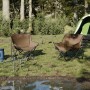 Faltbare Campingstühle mit Tasche, 2 Stück, braun. von , Gartenstühle - Ref: Foro24-366551, Preis: 60,06 €, Rabatt: %