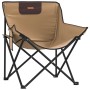 Faltbare Campingstühle mit Tasche, 2 Stück, braun. von , Gartenstühle - Ref: Foro24-366551, Preis: 60,06 €, Rabatt: %