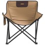 Faltbare Campingstühle mit Tasche, 2 Stück, braun. von , Gartenstühle - Ref: Foro24-366551, Preis: 60,06 €, Rabatt: %