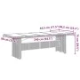 Set comedor jardín 9 pzas y cojines ratán sintético gris by , Garden sets - Ref: Foro24-3277600, Price: 1,00 €, Discount: %