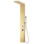 Stainless steel shower panel system 201 gold by vidaXL, Jet nozzles for bathtubs and showers - Ref: Foro24-147717, Price: 174...