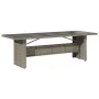 Set comedor jardín 7 pzas y cojines ratán sintético gris by , Garden sets - Ref: Foro24-3277621, Price: 1,00 €, Discount: %