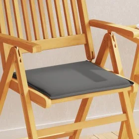Cojines asiento de jardín cuadrados 2 uds antracita 45x45x2 cm by , Cushions for chairs and sofas - Ref: Foro24-847724, Price...