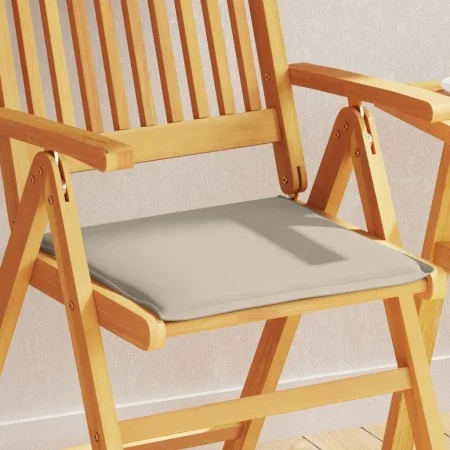 Cojines de asiento de jardín cuadrados 6 uds taupe 45x45x2 cm by , Cushions for chairs and sofas - Ref: Foro24-847730, Price:...