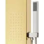Duschpaneelsystem aus goldfarbenem Edelstahl 201 von vidaXL, Strahldüsen für Badewannen und Duschen - Ref: Foro24-147717, Pre...