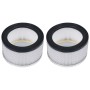 HEPA-Filter für Aschesauger 2 Stück waschbar von vidaXL, Staubsaugerzubehör - Ref: Foro24-147681, Preis: 19,54 €, Rabatt: %