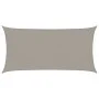 Toldo de vela rectangular HDPE gris claro 160 g/m² 2,5x4,5 m by , Umbrellas - Ref: Foro24-4001982, Price: 31,30 €, Discount: %