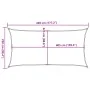 Toldo de vela rectangular HDPE gris claro 160 g/m² 2,5x4,5 m by , Umbrellas - Ref: Foro24-4001982, Price: 31,30 €, Discount: %