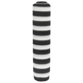 Red de privacidad HDPE gris antracita y blanco 1,8x10 m 75 g/m² by , Umbrellas - Ref: Foro24-4003662, Price: 20,39 €, Discoun...
