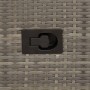 Sillas y mesita de jardín con cojines 3 piezas ratán PE gris by , Garden sets - Ref: Foro24-365654, Price: 214,23 €, Discount: %