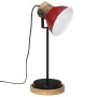Abgenutzte rote Schreibtischlampe 25 W E27 17x17x50 cm von , Lampen - Ref: Foro24-371948, Preis: 40,57 €, Rabatt: %