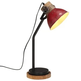 Lámpara de escritorio rojo desgastado 25 W E27 18x18x60 cm by , Lamps - Ref: Foro24-371955, Price: 41,19 €, Discount: %