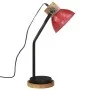 Abgenutzte rote Schreibtischlampe 25 W E27 18x18x60 cm von , Lampen - Ref: Foro24-371955, Preis: 41,15 €, Rabatt: %
