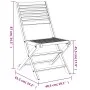Faltbare Gartenstühle 8 Stück Akazienholz 48,5x61,5x87 cm von , Gartenstühle - Ref: Foro24-3214229, Preis: 383,68 €, Rabatt: %