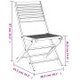 Sillas de jardín plegables 8 uds madera acacia 48,5x61,5x87 cm by , Garden chairs - Ref: Foro24-3214229, Price: 390,95 €, Dis...