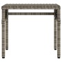Tumbonas con capota y mesa 2 uds ratán sintético gris de , Tumbonas - Ref: Foro24-3261571, Precio: 366,81 €, Descuento: %