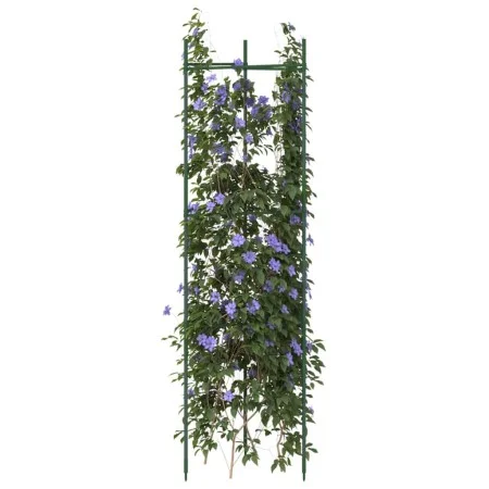 Tutor para tomates 2 unidades acero y PP 116 cm by , Pot stands - Ref: Foro24-4009283, Price: 28,97 €, Discount: %