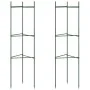 Tutor para tomates 2 unidades acero y PP 116 cm by , Pot stands - Ref: Foro24-4009283, Price: 28,97 €, Discount: %