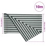 Red de privacidad HDPE verde y blanco 1,5x10 m 150 g/m² by , Umbrellas - Ref: Foro24-4003731, Price: 29,95 €, Discount: %
